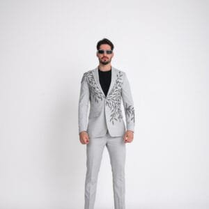 Terno Slim Silver Leaf